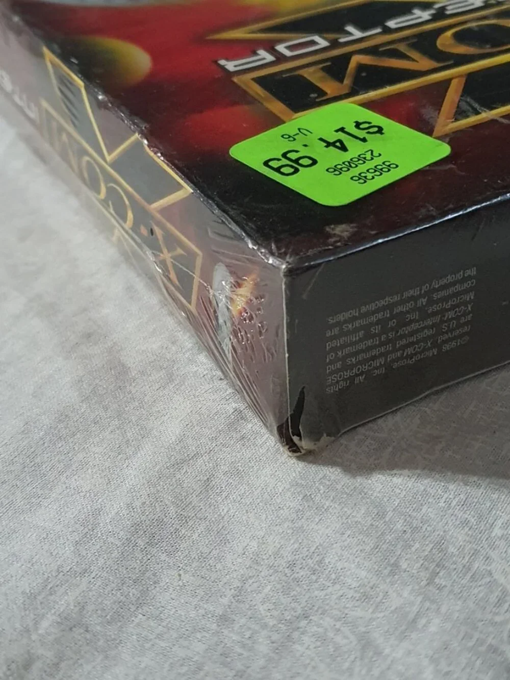 X-COM Interceptor 1999 PC BIG BOX NEW Factory Sealed US Retail 1st Edition RARE!